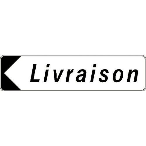 Panneau directionnel standard - Livraison - Longueur 500 mm - Image principale