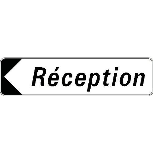 Panneau directionnel standard - Réception - Longueur 500 mm - Image principale