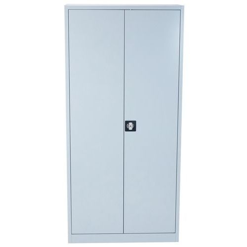 Armoire d'entretien grande largeur coloris gris - Image 5