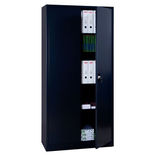 Armoire monobloc à porte battante compacte - H 180 cm - Manutan Expert - Image principale