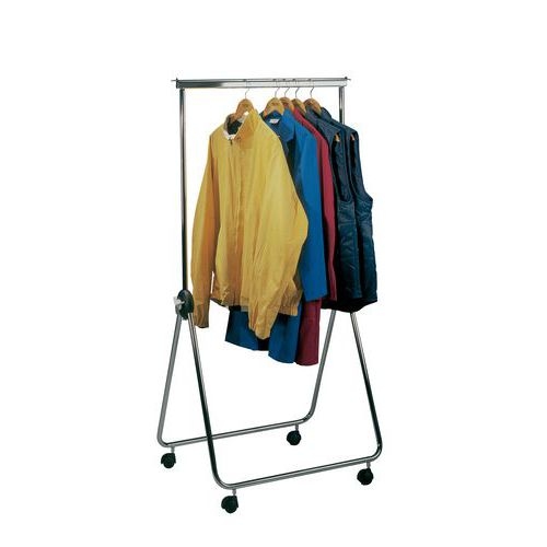 Penderie pliable 110 - Capacité 30 kg - Aluminium - Image 2