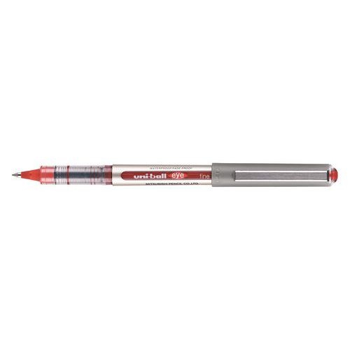 Roller encre liquide EYE Uni-ball pointe métal pointe moyenne 0.7 mm - rouge - Image principale