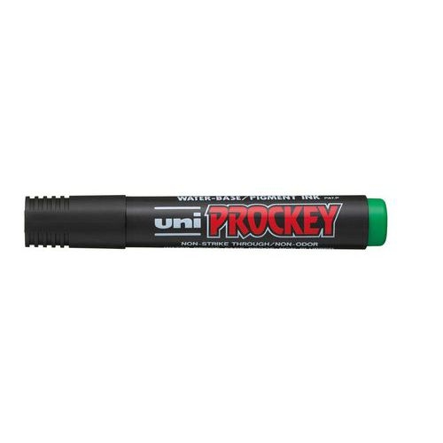 Marqueur permanent Prockey Uni-ball pointe ogive - vert - Image 2