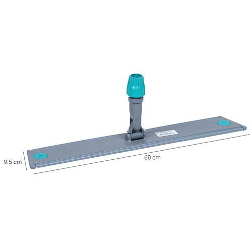 Balai trapèze-semelle scratch pour nettoyage sol sec L.60 cm - Image 3
