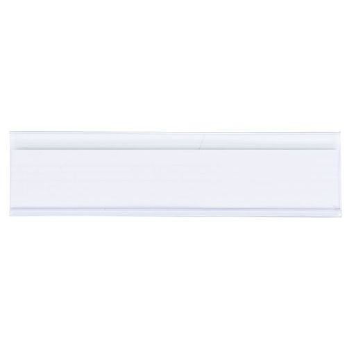 Lot de 100 porte-étiquettes magnétique 25x100mm - MANUTAN - Image 2