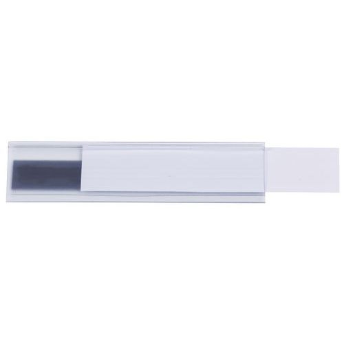 Porte-étiquette transparent - Magnétique - Manutan Expert - Image 6