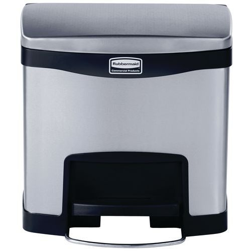 Collecteur Slim Jim Step On Front Step 15 L inox mat, noir - Image 10