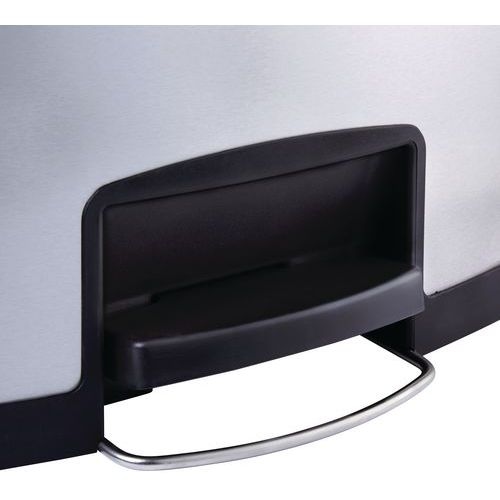 Collecteur Slim Jim Step On Front Step 30 L inox mat, noir - Image 3