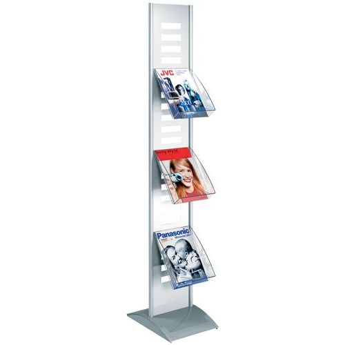 Présentoir pour brochures Tec-Art - Standard - Gris - Image 2