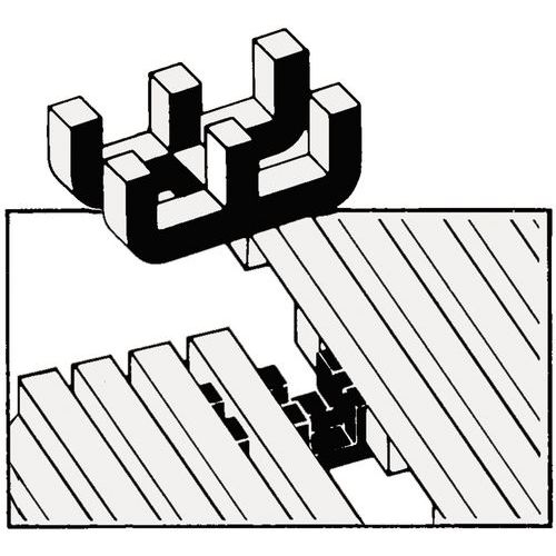 Caillebotis antidérapant espaces collectifs Heronrib - Rouleau - Plastex - Image 10