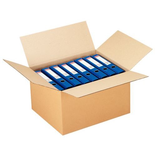 Caisse carton recyclée - Simple cannelure - Grosse cannelure - Manutan Expert - Image 7