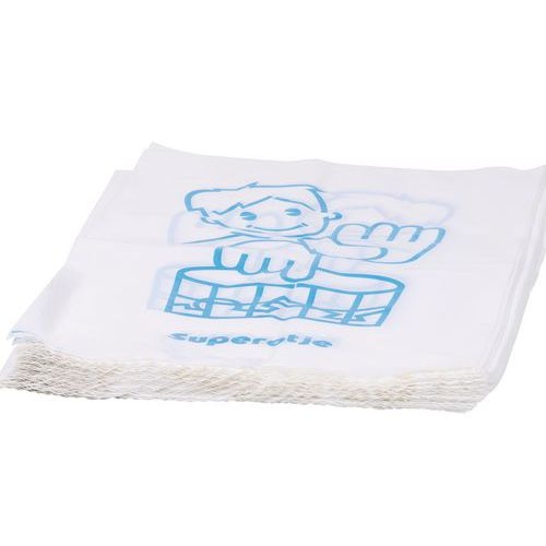 Sac poubelle blanc otje épais et réutilisable - Manutan Expert - Image 3