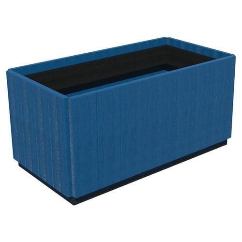Jardinière Canopée rectangulaire plastique recyclé Espace Urbain - Image 2