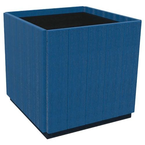 Jardinière Canopée carrée plastique recyclé Espace Urbain - Image 2