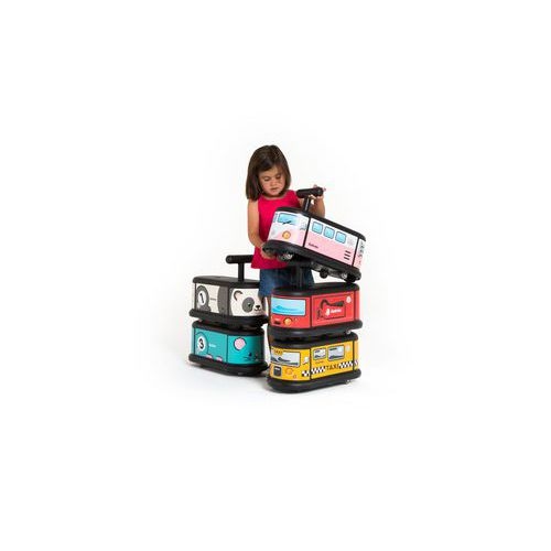 Lot de 4 trotteurs transports - Image 5