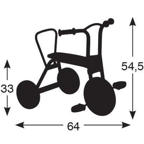 Tricycle selle 33 cm - Image 2