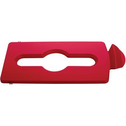 Couvercle déchets mélangés Slim Jim_Rubbermaid - Image principale