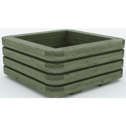 Jardinière Loctudy carrée Mobextan - Image principale