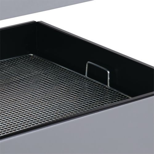 Cendrier-poubelle 72L / Argent - Manutan - Image 8