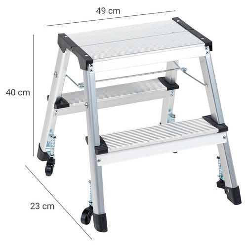 Marchepied double accès pliable - Manutan Expert - Image 6