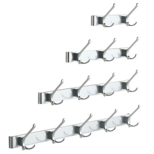 Portemanteau aluminium avec porte-chapeaux  - Gardelux - Image principale