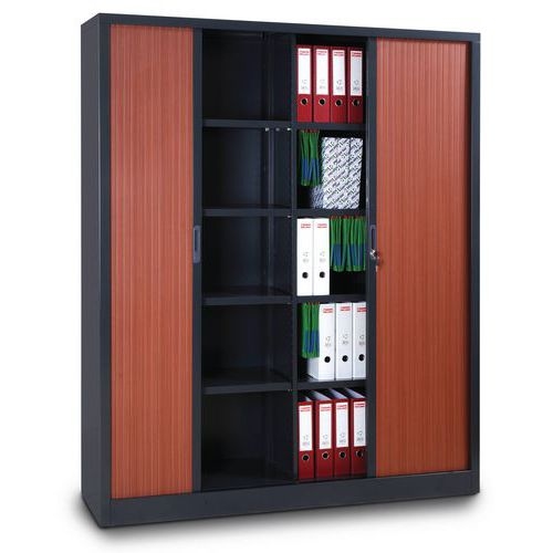 Armoire à rideaux extra large en kit - Largeur 160 cm - Manutan Expert - Image 6
