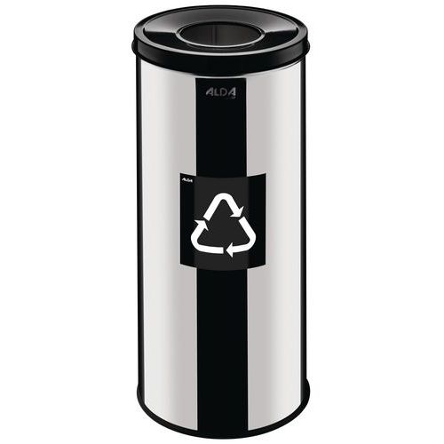 Poubelle métallique Prestige EKO de recyclage 45 L - Image 2