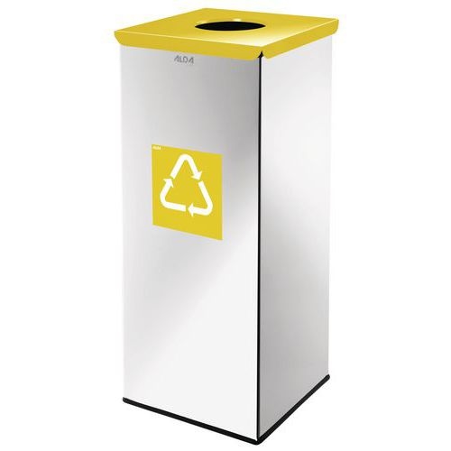 Poubelle métallique Prestige de recyclage 60 L - Image principale