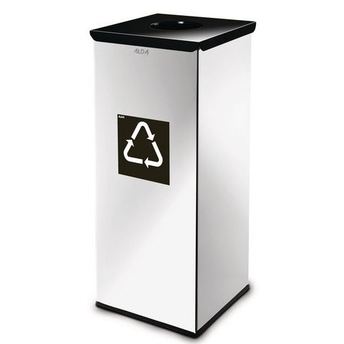 Poubelle métallique Prestige de recyclage 60 L - Image 2