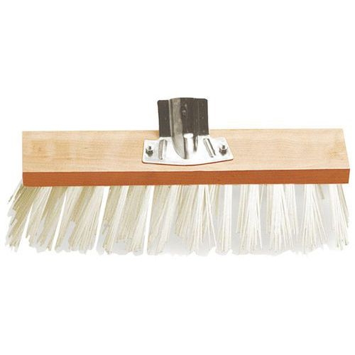 Balai cantonnier crynovil blanc 40 cm Hêtre/alu - Image principale