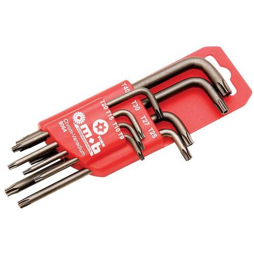 Etui 8 Clés mâles torx percées CR-V - Image principale