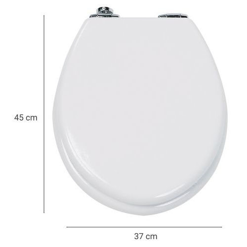Abattant WC MDF blanc - Image 4