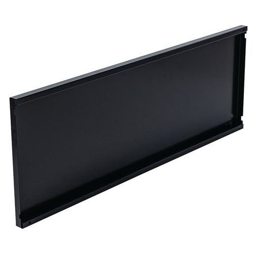 Tablette supplémentaire armoire à rideaux en kit- Larg. 120 cm - noire - Image 5