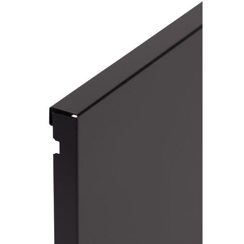 Tablette supplémentaire armoire à rideaux en kit- Larg. 120 cm - noire - Image 7