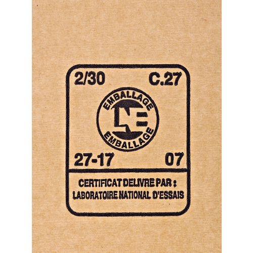 Caisse carton recyclée - Simple cannelure - Grosse cannelure - Manutan Expert - Image 4