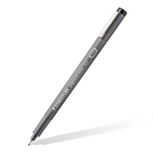 Feutre pigment liner Staedtler dont 2 gratuits (Etui de 6) - Image 3
