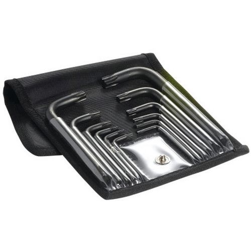 Jeu de 12 cles males coudees torx en trousse - Image principale