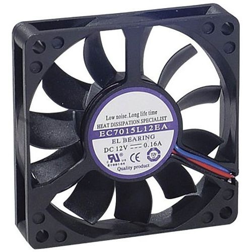 Ventilateur lubrifié à vie - 70x70x15 - Image principale