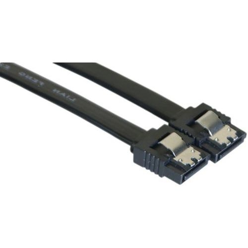 Câble sata 6GB/s slim sécurisé (noir) - 20 cm - Image principale