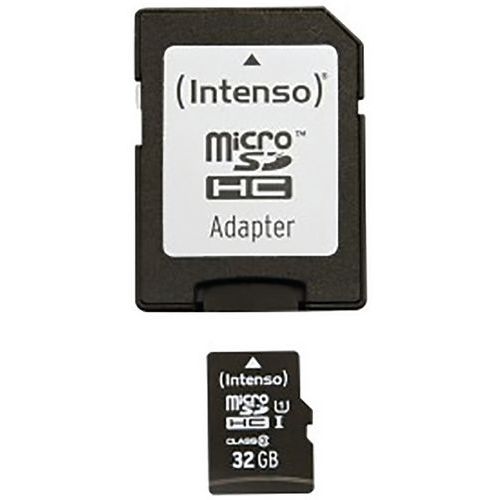 Carte MicroSDHC 32 Go UHS-I Class 10 - Intenso - Image principale