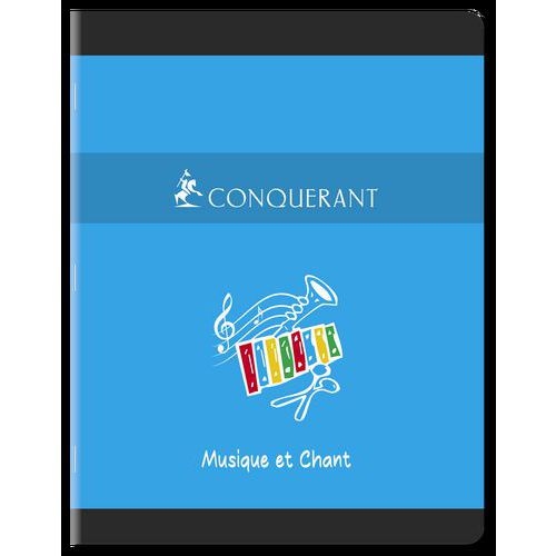 Cahier musique 17x22 cm 24 pages musique - 24 pages seyes - Image 2