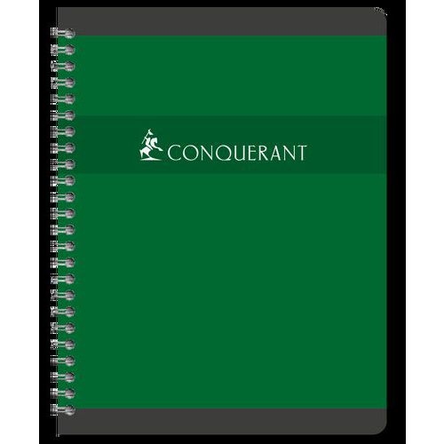 Cahier reliure hélicoïdale 17x22 cm 100 pages 5x5 70g NF 62 - Image 2