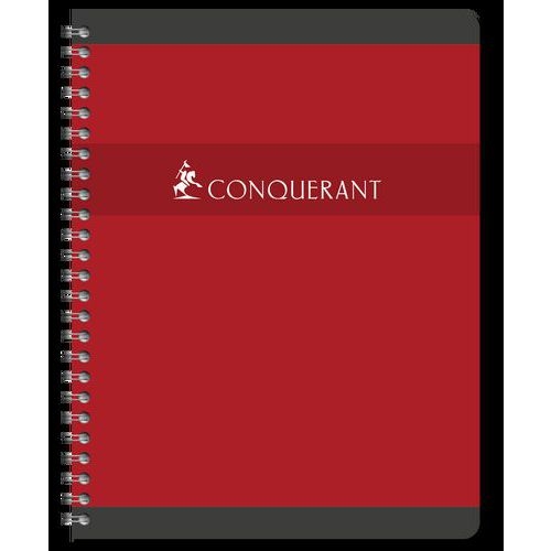 Cahier reliure hélicoïdale 17x22 cm 100 pages 5x5 70g NF 62 - Image 5