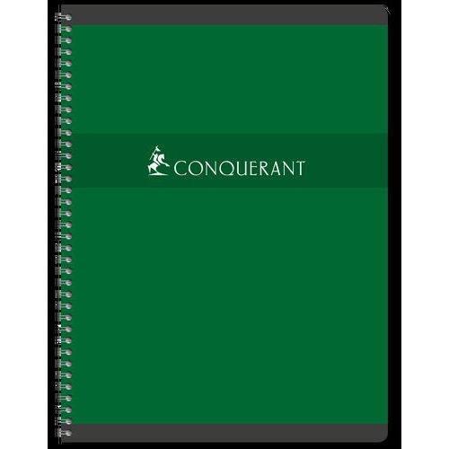 Cahier étudiant Conquérant 70g 24x32 cm 180 pages 5x5 reliure hélicoïdale - Image 2