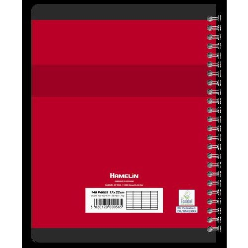 Cahier de texte intégrale 17x22 148 pages seyes 70g - Image 3