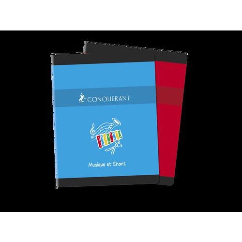 Cahier musique 17x22 cm 24 pages musique - 24 pages seyes - Image principale