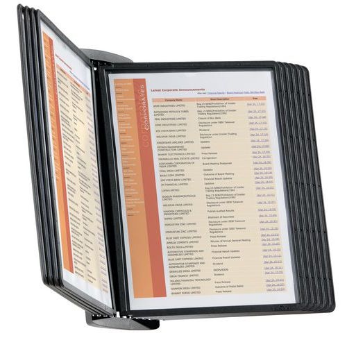 Support mural Sherpa® pour 10 pochettes A4 - Durable - Image 4