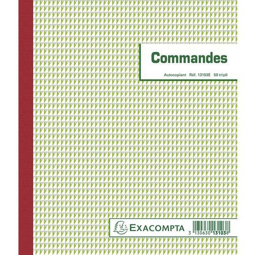 Manifold commandes 50 feuillets tripli autocopiants - Image principale