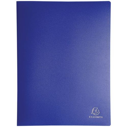 Protège-documents polypropylène semi rigide opaque pochette cristal-A4 - Image principale