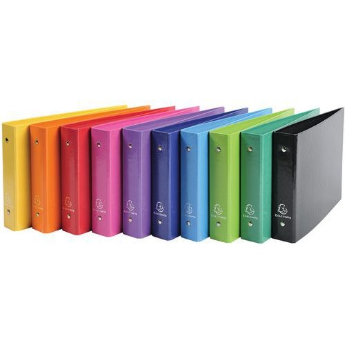 Lot de 10 Classeur rigide rembordé pour fiches bristol 125x200mm 25mm - Image principale
